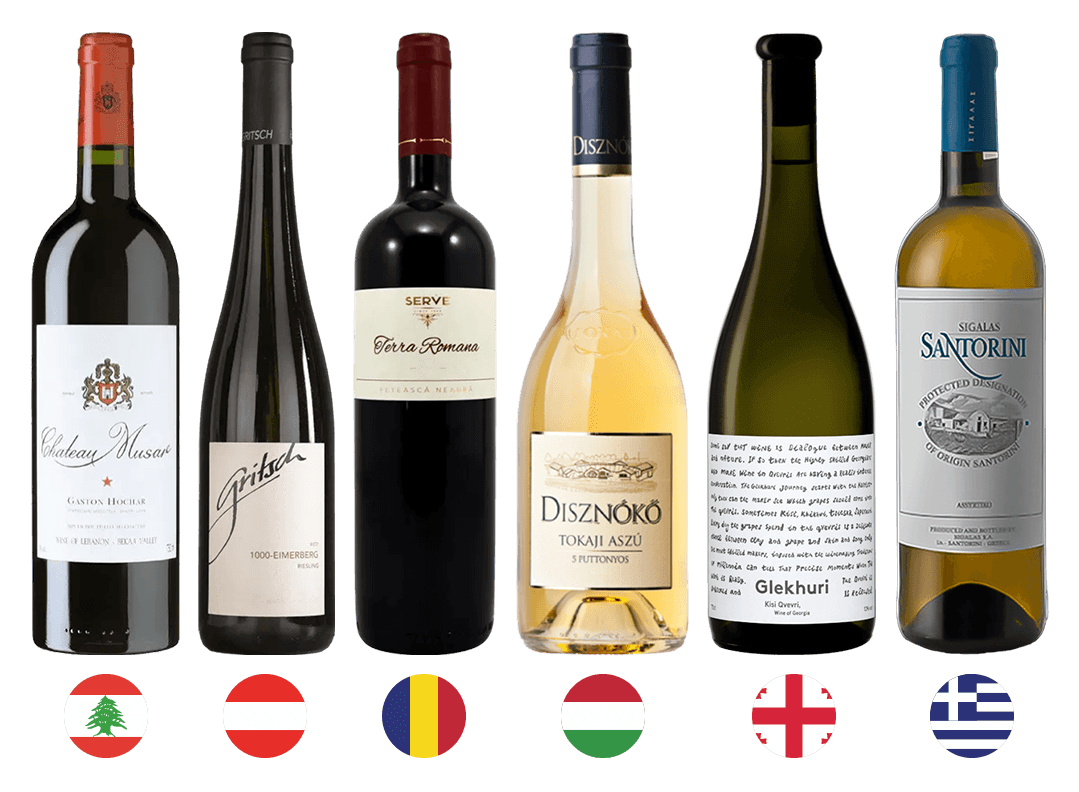 WSET "Rest of the World" 6 Bottles Pack