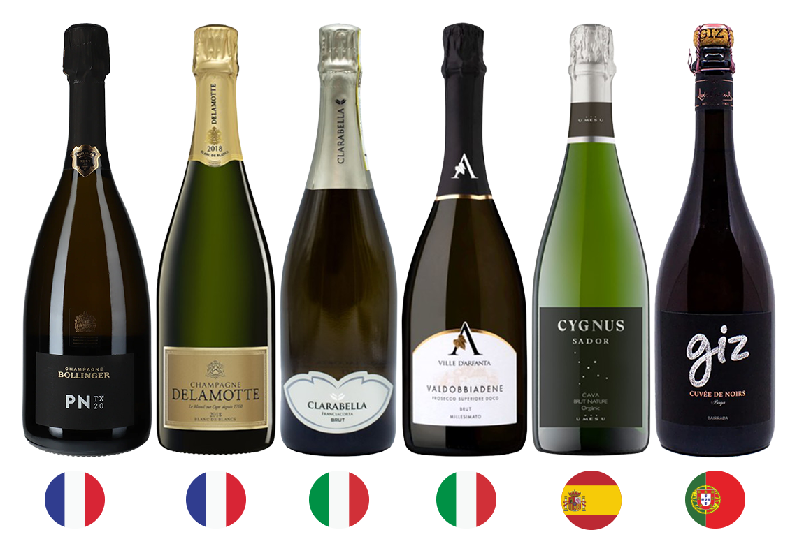 WSET Sparkling 6 Bottles Pack
