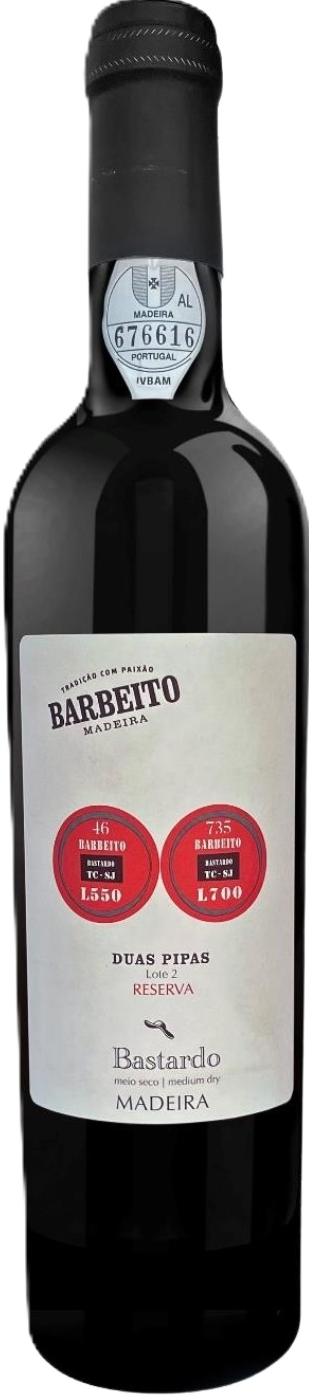 Barbeito Duas Pipas Bastardo Reserva Lote 2