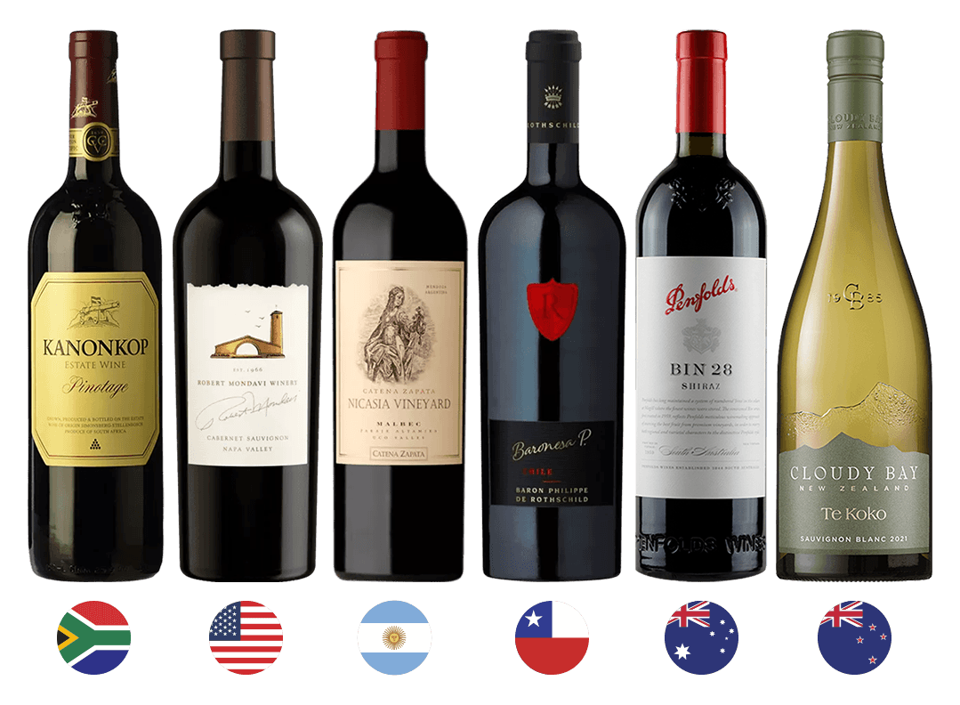 WSET "New World" 6 Bottles Pack